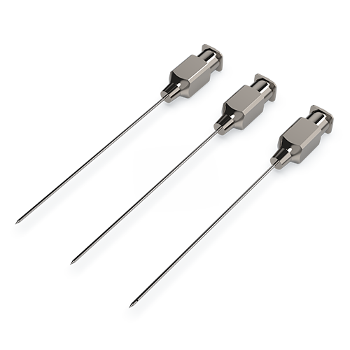 Luer Needles A-2,C,&amp; D.029&quot; x .012&quot; x 2&quot;(22 gauge) side port taper pkg/3